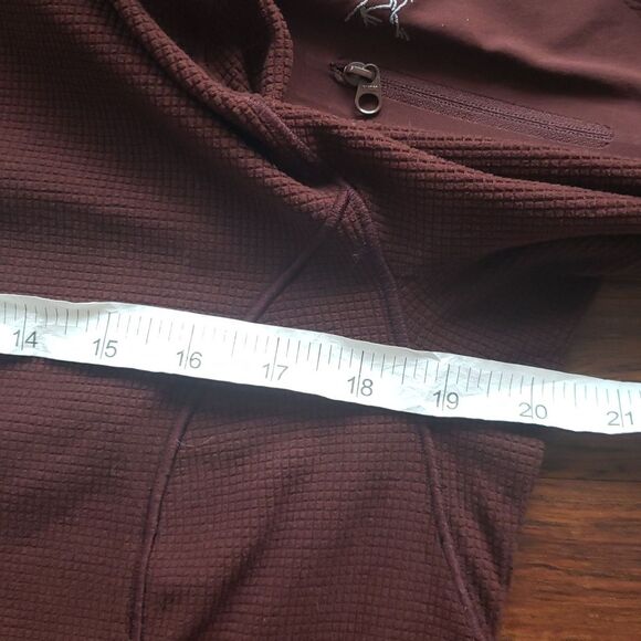 Arcteryx Womens Brown Chic Feminine Athleisure Outdoor Half Zip Pullover Size L - Picture 4 of 6